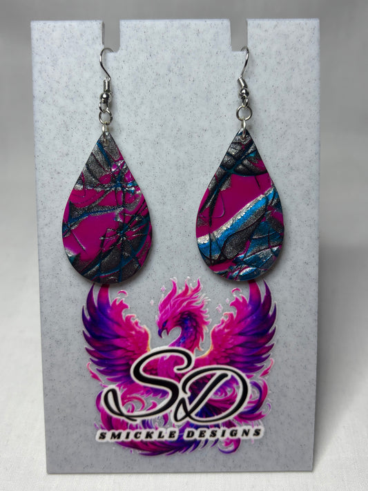 Polymer Clay Earrings #1453
