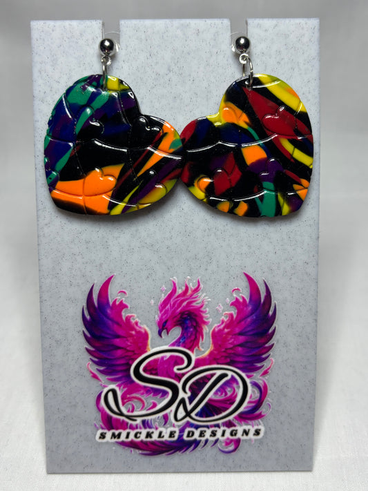 Polymer Clay Earrings #1385