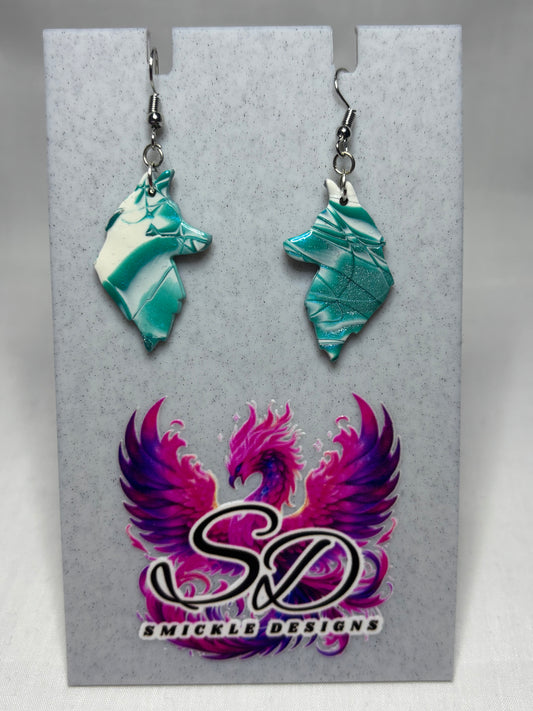 Polymer Clay Earrings #1475