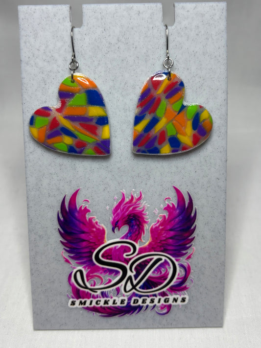 Polymer Clay Earrings #1184