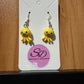 Yellow Octopus Earrings