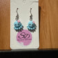 Blue Octopus Earrings