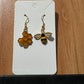 Bee & Honeycomb Earrings