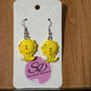 Cute Yellow Dino Earrings