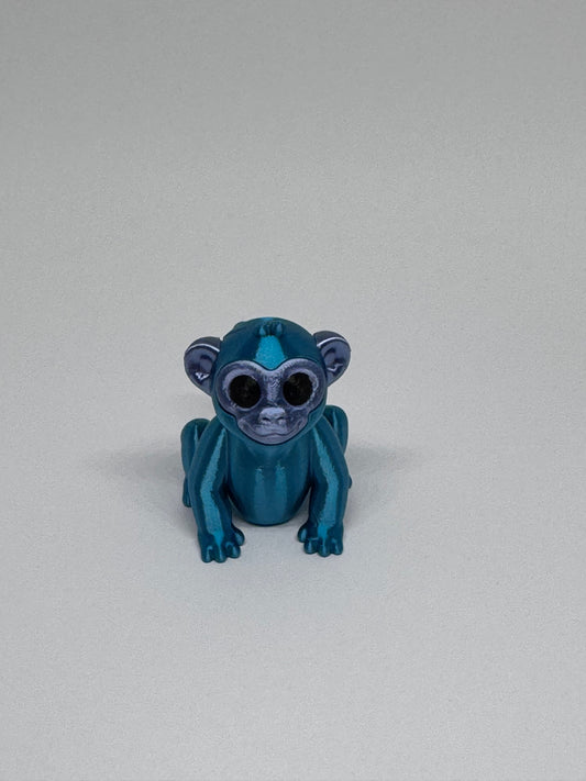 3D Blue Monkey